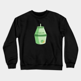 Melon milk banana milk Korea cute drink kpop sticker Crewneck Sweatshirt